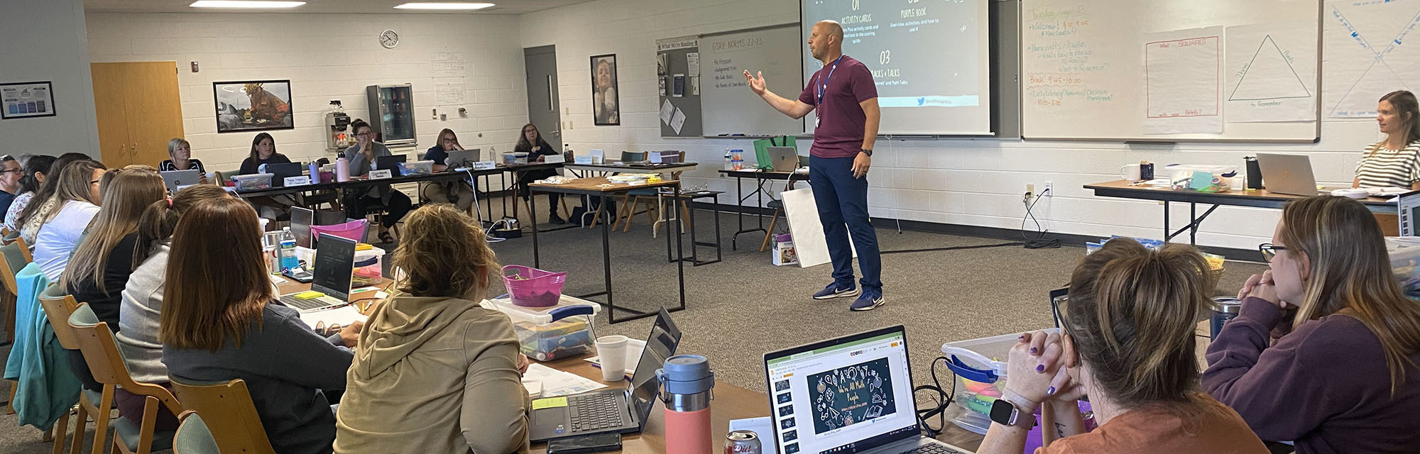 Staff learning with profession development