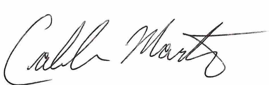 Caleb Martz Signature
