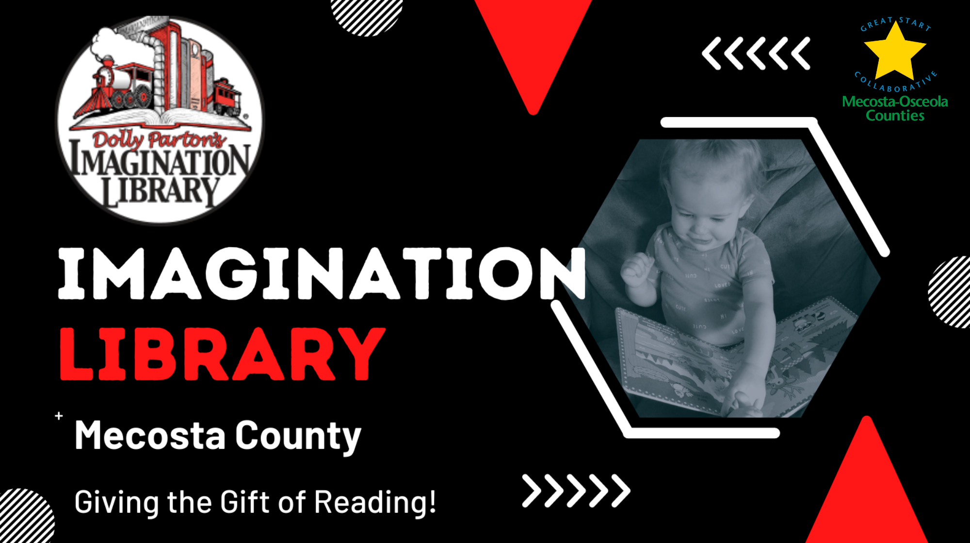 Mecosta County Imagination Library. Giving the Gift of Reading!